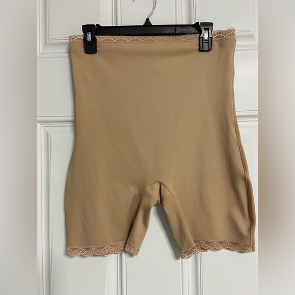 3- UNDER WHERE? Nude High Waisted Tommy Control Shapewear - Picture 1 of 4
